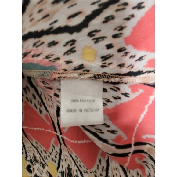 ZOA‎ Blouse Women's Small Flowy Sleeveless Boho Chic Casual Colorful Top Layers - Picture 5 of 10